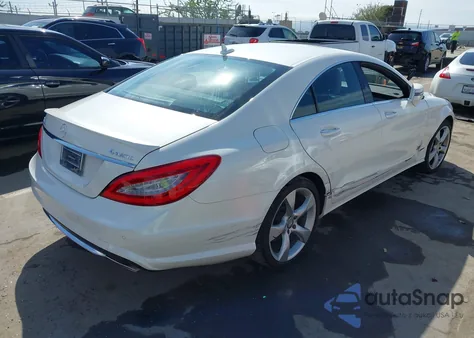 2014 Mercedes-Benz Cls 550 4Matic z USA, uszkodzony, nr VIN WDDLJ9BB6EA129414